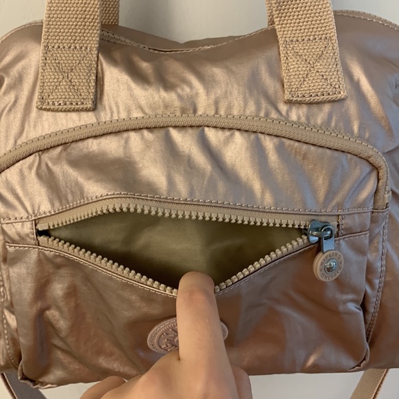 Rose Gold Tracy Kipling Bag - Picture 3 of 13